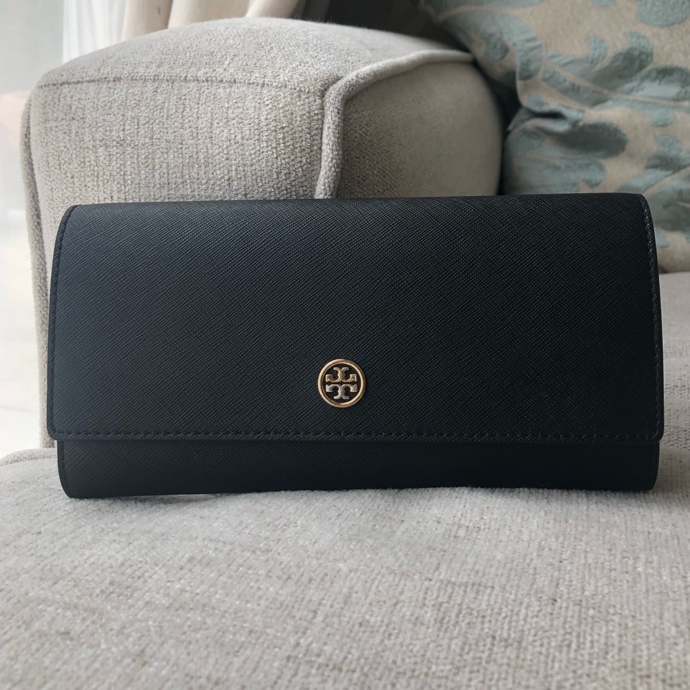 Tory Burch Robinson Envelope Continental Wallet